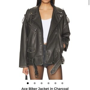 NWT Lioness Ace Biker Jacket Size S